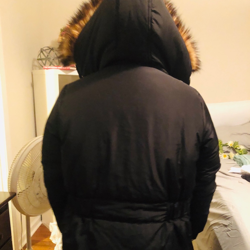 Thick Black Jacket. VERY WARM.